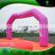 2016 Hot Popular Pink Inflatable Arch / Attractive Giant Advertising Inflatable Archway For Wedding