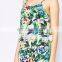 Girls On Film Hawaii Playsuit With Crochet Trim