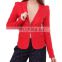 Beautiful Red Classic Fit Blazer for women
