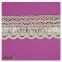 Guangzhou flower pattern wholesale 100% cotton long lace tape