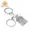 Manufacturer Supplies Zinc Alloy House Couple Keychain