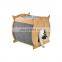 Functional Kitty Wooden Scratcher House With Plush Cushion Toy Ball Cat Furniture