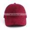 Custom casual blank plain suede hats bulk wholesale