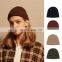 Factory supply oem unisex make your own beanie hat custom embroidery