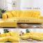 Amazon Hot Sale High Quality Protect Elastic Slipcover Fitted Corner Sofa Protector Spandex Solid Stretch Sofa Cover