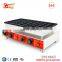 new design snack machine electric 50 holes heart shape poffertjes maker grill pancake crepe making machine with CE