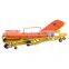 Emergency wheelchair folding ambulance stretcher bed