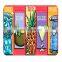 Promotion sales christmas sublimation coated tempered glass cutting board