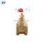 BT4015 200 wog brass gate valve/brass stem flanged 2" inch flanged gate valve
