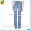 Fashion Western Bell-bottom Design Women Garment Factory Denim Flared Jeans
