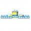 Soft Inflatable Slide Saturn Seesaw Inflatable Ocean Ball Pool Kids Mall Playground Amusement Park Equipment