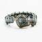 FULL-0329 Cute black black and white bead white druzy bracelet jewelry