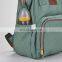 multi-functional waterproof outdoor baby diaper mummy backpack bag