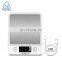 Highly Accurate Multifunction Blue Tooth Food Scale USB Rechargeable Weighing Scale Max 5 Kg