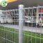 Outdoor used metal welded mesh roll top fence in fencing, trellis and gates