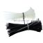 JZ 100 Pcs 2.5*100mm Zip Tie Durable Self locking Black Nylon Zip Cable Ties for Home Office Garage Workshop