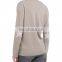 Hot selling star design knitted cashmere sweater for women crewneck sweater