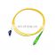Fiber optic jumper cable 10meters 3.0mm SC/APC-LC/UPC  Simplex Single mode G652D hot selling single mode fiber optic patch cord