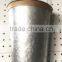 Half round shape silver color hanger bucket for decoration