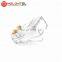 MT-5053A Fully Stocked RJ45 Cat.6A Modular Plug 8P8C Gold Plated LAN Plug