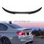 Honghang Auto Accessories Factory Directly Supply Glossy Black Rear Wing Spoilers Style For M4 F30 F80 2012-2018