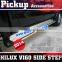 4X4 ACCESSORIES OFF ROAD ROCK SLIDER SIDE STEP BAR FOR HILUX VIGO TRITON D-MAX BT-50 COLORADO XTERRA