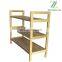 3-Tier Slimline Bamboo space-saving shoe rack Organiser