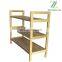 3-Tier Slimline Bamboo space-saving shoe rack Organiser