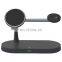 Magnetic Charger Stand Night Light Chargers Dock For Phone Earphone Watch 15W Fast Wireless Charging station 3 in 1