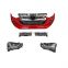 GELING Super Cool Upper Level Red Grille LED Headlights Car Body Parts For ISUZU DMAX'2020 Body Kits