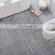 Wholesale solid color microfiber 2 pieces bathmat set