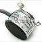 Mini half empty shaft incremental rotary encoder HES series HES-25-2MD 8mm hole diameter 25 pulse output