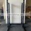 leg press hack squat machine multi function adjustable squat rack at home gym barbell set weight lifting power cage gym
