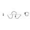 Modern Curved Line Wall Decorative Lighting Indoor LED Wall Lamp For Hotel Bar