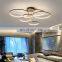 Gold White Modern LED Chandelier Lighting Decorative Ceiling Modern LED Lights For Living Room Bedroom