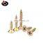 Hot Sale  JINGHONG Self Tapping Flat Wood Screw Color Zinc