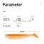 JOHNCOO Soft Lures 65MM 2.1G Soft Bait Fishing Lure Plastic Lure Soft 10pcs/bags