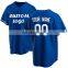 custom blank sublimation kids polyester baseball shirts embroidered letter flannel 100%cotton vintage baseball