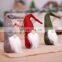 Christmas Faceless Doll Felt Plush Gnome Christmas Rudolph Pendant Decoration New Year Gifts Xmas Decor For Home