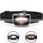 New Product Waterproof Battery Powered Plastic Adjustable Head Lamp Led Running Head Light