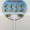 Cheap Price Custom Logo Printing PP Paper Craft Hand Fan