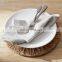 Handwoven Seagrass Charger Plate Water Hyacinth Placemat Wall basket decor basket wholesale made in Vietnam Manufacturer