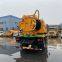 Sinotruk 10000L Sewage suction truck with high-pressure dredging function