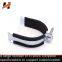 p-type pipe clamp, galvanized p-type pipe bundle with rubber pad, anti-seismic p-type clamp, thickened shock-proof pad pipe manufacturer