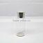 15ml clear glass pharmaceutical bottle with silicon rubber top and alu cap