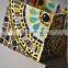 handmade square mosaic glass votive tealight candle holders for wedding decoration