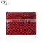 Factory Custom Business Card Holder Wholesale Price Python Leather Card Holder