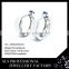 2015 Fashion design 925 Sterling silver blue fancy cz diamond cheap hip hop earrings for girls SLS jewelry