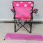 high quality folding camping chair parts with cup holder