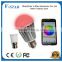IOS Android Bluetooth Smartphone Control multicolored light bulb, Bluetooth Led Light Bulb, Bluetooth Led Bulb